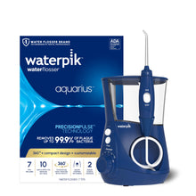 Load image into Gallery viewer, Waterpik Aquarius Water Flosser For Teeth Cleaning, Gums, Braces, Dental Care, Electric Power With 10 Settings, 7 Tips For Multiple Users And Needs, ADA Accepted, White WP-660, Packaging May Vary