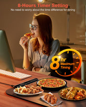 Load image into Gallery viewer, Food Warming Mat, iTRUSOU 27.5x16&#39;&#39; Electric Warming Tray with 7 Temp-Settings, Switchable Fahrenheit/Celsius, 99h Timer, Foldable Food Warmer Keep Food Warm at Buffet, Party, Sabbath, Daily Use