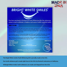 Load image into Gallery viewer, Bright White Smiles - 35% Teeth Whitening Kit - Tooth Gel Whitener and Trays Included - Made in The USA - Ships from Oral Care Dental Laboratory