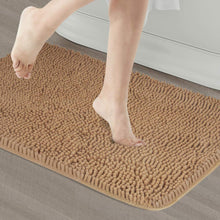 Load image into Gallery viewer, Secura Bathroom Rugs, 47 x 28 Inches, Extra Soft &amp; Thick, Absorbent Water Bath Mat, Machine Washable Non-Slip Bath Mats for Bathroom, Shower, and Tub, Home Decor Accessories (Gray)