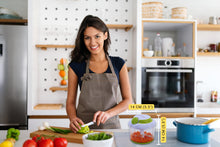 Load image into Gallery viewer, Brieftons QuickPull Manual Food Chopper: Large 4-Cup Powerful Hand Pull Chopper/Mincer/Mixer Blender to Chop Onion, Garlic, Vegetables, Fruits, Herbs for Salsa, Salad, Pesto, Puree, Indian Cooking