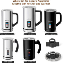 Load image into Gallery viewer, Secura Electric Milk Frother and Warmer Replacement Whisk Set