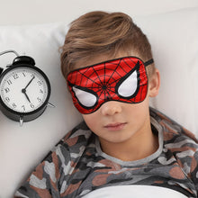 Load image into Gallery viewer, Silk Sleep Mask, Spider Eye Mask with adjustable headband for children