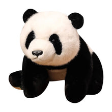 Load image into Gallery viewer, Realistic Panda Plush Toy, 45cm Soft Cuddly Stuffed Animal for Stress