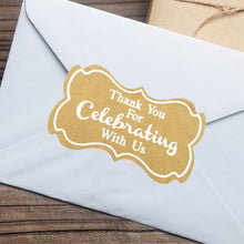 Load image into Gallery viewer, Thank You for Celebrating with Us Stickers 500pcs/roll Small Business