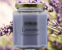 Load image into Gallery viewer, Lavender 3-Pack Soy Candle -Just Makes Scents Candles &amp; Gifts