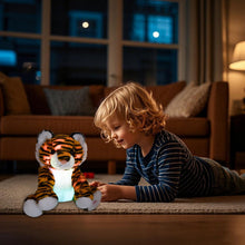 Load image into Gallery viewer, 7.9in Glow-in-The-Dark Tiger Plush - Color Changing LED Night Light St