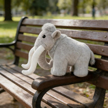 Load image into Gallery viewer, Woolly Mammoth Plush Toy,Realistic Dinosaur Toy,Soft Stuffed Animal,Ki