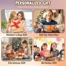 Load image into Gallery viewer, KAINSY Personalized Mom Gifts Wooden LED Night Light, Custom Acrylic P