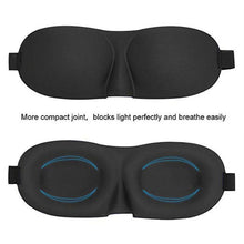 Load image into Gallery viewer, Eye Mask - Eye Mask for Sleeping - 100% Blackout 3D Design for Women M