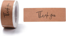 Load image into Gallery viewer, 2 Rolls 240Pcs Self-Adhesive Stickers Paper Gift Tag Rectangle Decals