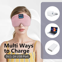 Load image into Gallery viewer, Joythink Sleep Headphones Bluetooth Sleep Mask Silk Kids Children Head