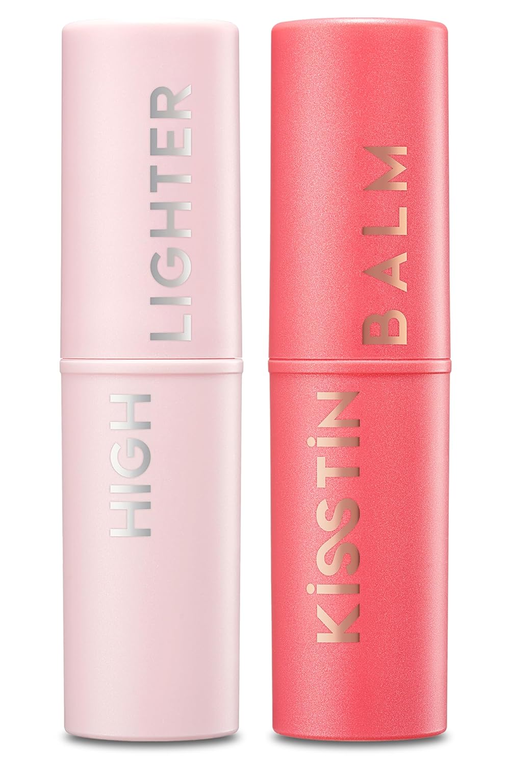 KAHI Kisstin Pink Face Balm Moisturizer Lip and Check Stick + Face Highlighters & Luminizers | Nourishing Miracle Balm Korean Lip Moisturizer Cheek Blush Pink Makeup Highlighter Stick (0.30 fl oz, EA)