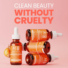 Load image into Gallery viewer, SeoulCeuticals Korean Skin Care 97.5% Snail Mucin Serum – K Beauty Skincare Night Serum Hyaluronic Acid for Face - Centella Anti Wrinkle Serum 1oz