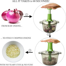 Load image into Gallery viewer, Brieftons Salad Spinner (6.2-Quart) &amp; Brieftons Express Food Chopper (8.5-Cup)