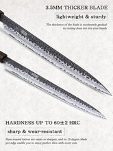 Load image into Gallery viewer, Sushi Knife Japanese Sashimi Knives 10 Inch, Hand Forged High Carbon Steel Yanagiba Knife, Kitchen Chef Knives for Cutting Sushi &amp; Sashimi, Fish Filleting