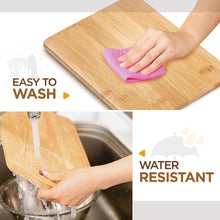 Load image into Gallery viewer, Bamboo Cutting Board Set &amp; Food Grade Mineral Oil – 3-Piece Wooden Cutting Boards for Kitchen, Butcher Block, Cheese Boards &amp; Utensils – Knife-Friendly, Durable, Eco-Friendly, Easy to Clean &amp; Maintain