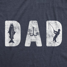 Load image into Gallery viewer, Mens Dad Fishing T Shirt Funny Fathers Day Gift for Dad Outdoor Fisher