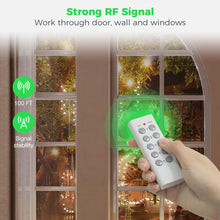 Load image into Gallery viewer, Remote Control Outlet, TESSAN Wireless Electrical Plug Switch for Lights, Lamps, Fans, 100ft RF Range, 1200W (1 Remote + 1 Outlet)