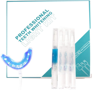 Deluxe Teeth Whitening 4 Pen Kit 3 Carbamide Peroxide Tooth whitening Gel and 1 Remineralization Gel Made in USA (35% Whitening Gel)