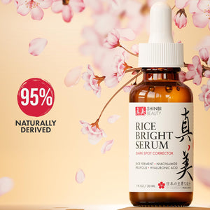 Japanese Skincare Products - Niacinamide Melasma Brightening Serum for Dark Spots, Hyperpigmentation & Uneven Skin Tone 1oz