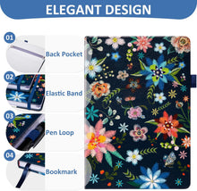 Load image into Gallery viewer, Comkiso Address Book with Individual Alphabetical Tabs Laminated, Large Print Address Book with 468 Wide Lining Entry Spaces, Change of Address Labels, Hardcover Address Book 5.7 x 8.5" - Bloom