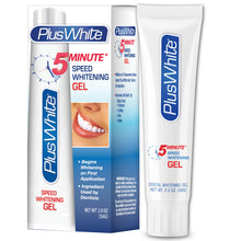 Load image into Gallery viewer, Plus White Speed Whitening Gel - 5 Minute Results - Professional at Home Teeth Whitening w/Dentist Approved Ingredient &amp; Tooth Stain Remover (2 oz)