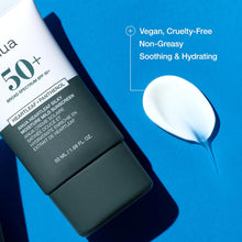 Load image into Gallery viewer, Anua Heartleaf Silky Moisture Mild Sunscreen, Broad Spectrum SPF 50+ with Moisturizing Formula, Lightweight Korean Sunscreen, Natural finish, Vegan, korean skin care 50ml / 1.69 fl. oz.