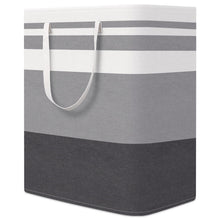 Load image into Gallery viewer, HomeHacks 3-Pack Large Laundry Basket, Waterproof, Freestanding Laundry Hamper, Collapsible Tall Clothes Hamper with Extended Handles for Clothes Toys in the Dorm and Family-(Gradient Grey, 88L)