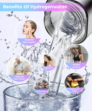 Load image into Gallery viewer, Hydrogen Water Bottle 6000-8000PPB, Portable Hydrogen Generator, Ion Water Bottle with LED Display, Suitable for Office, Travel and Daily Drinking