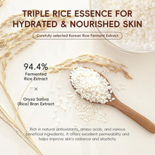 Load image into Gallery viewer, Skin Care Set, Korean Skin Care with Rice Cleanser, Toner, Serum, Eye Serum, Moisturizing Cream 5pcs for Women Teen Girls Mom Daughter Mother&#39;s Day Birthday Christmas Lover Korean Beauty