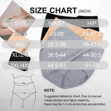 Load image into Gallery viewer, Womens Underwear Full Coverage Panties for Ladies Soft Breathable Cotton Briefs High Waisted Hipster