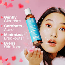 Load image into Gallery viewer, SeoulCeuticals Korean Acne Snail Cleanser Face Wash - Snail Mucin, Salicylic Acid &amp; Tea Tree Acne Treatment for Sensitive Skin &amp; K Beauty Glow 4oz