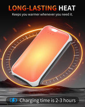 Load image into Gallery viewer, Hand Warmers Rechargeable, 2 Pack Electric Hand Warmer, Reusable Portable Pocket Heater USB Handwarmers, Gifts for Men, Women, Indoor, Outdoor, Hiking, Skiing, Camping, Hunting Accessories