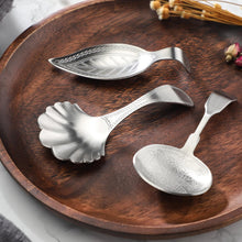 Load image into Gallery viewer, Stainless Steel Tea Scoop Coffee Scoop Measuring Tea Tea Shovel Mini Tasting for Seasoning Oil Coffee Tea Sugar