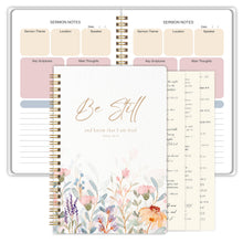Load image into Gallery viewer, Bible Study Journal - Church Notes Journal - Soap Bible Study Notebook for Women - Bible Notebooks for Note Taking - Based Religious Gifts