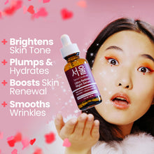 Load image into Gallery viewer, SeoulCeuticals 1% Korean Retinol Night Serum for Face - 97.5% Snail Mucin + Hyaluronic Acid + Bakuchiol, Cruelty Free K Beauty for Sensitive Skin 1oz