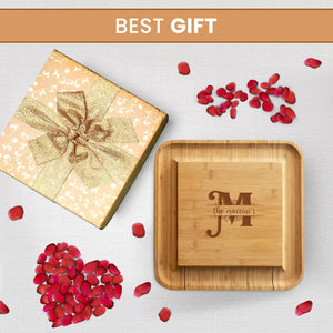 Charcuterie Board Gift Set - Bamboo Cheese Board and Knife Set - Housewarming Gifts for New Home, Wedding Gifts for Couples 2025, Bridal Shower Gifts, Birthday Gifts for Women