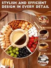 Load image into Gallery viewer, Chocolate Melting Pot Candy Melts Melter with 2 Insert Pots and Spatula, 4 Cups Capacity Warmer Machine, Ideal Dipping Tool Kitchen Supplies for Making Cake Pop Covered Strawberries Fondue