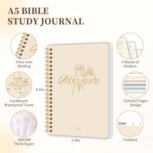 Load image into Gallery viewer, Bible Study Journal - Church Notes Journal - Soap Bible Study Notebook for Women - Bible Notebooks for Note Taking - Based Religious Gifts