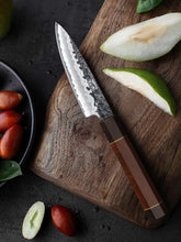 Load image into Gallery viewer, 9 Inch Kiritsuke Chef Knife, Japanese Hand Forged 9 Layers 10Cr15CoMoV High Carbon Steel Kitchen Knife, Professional Chef&#39;s Knife with Ergonomic Rosewood Handle
