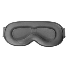 Load image into Gallery viewer, Sleep Eye Mask for Men Women, Sleeping Mask for Side Sleeper, Travel Blackout Night Blindfold Eye Shade Cover with Adjustable Strap (Black)