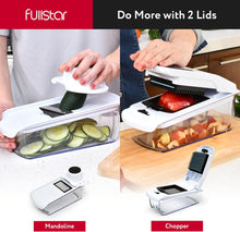 Load image into Gallery viewer, 8 in 1 Vegetable Chopper + 2pcs Silicone Lid