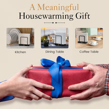 Load image into Gallery viewer, Napkin Holder for Table - Modern Black Napkin Dispenser, Bamboo and Iron Design, Non-Slip, Suitable for Kitchen, Dining, Farmhouse, Cocktail, Picnic, Bar, Outdoor Use - Holds Paper Napkins, Mail, Bill