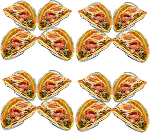 Taco Holder Stand Set of 4 Stainless Steel Taco Holders Kit Holds 4 Tortillas Per Rack