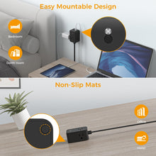 Load image into Gallery viewer, Small Flat Plug Power Strip, TESSAN Ultra Thin Extension Cord with 3 USB Wall Charger (1 USB C), 3 Outlets Mini Charging Station, 5 ft Slim Plug for Cruise Travel Office School Dorm Room Essentials