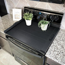 Load image into Gallery viewer, Noodle Board Stove Cover with Handles for Electric, Gas Stove Top (Acacia Wood)