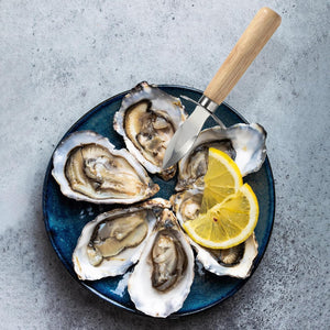 YellRin Oyster Knife Stainless Steel Oyster Shucking Knife Set of 4 for Seafood Tools