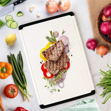 Load image into Gallery viewer, Large Cutting Boards for Kitchen - 18 x 12 Inch Plastic Dishwasher Safe Cutting Board with Deep Juice Groove - Non-Slip, Durable Carving Board for Vegetables, Fruits and Meats