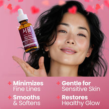 Load image into Gallery viewer, SeoulCeuticals 1% Korean Retinol Night Serum for Face - 97.5% Snail Mucin + Hyaluronic Acid + Bakuchiol, Cruelty Free K Beauty for Sensitive Skin 1oz
